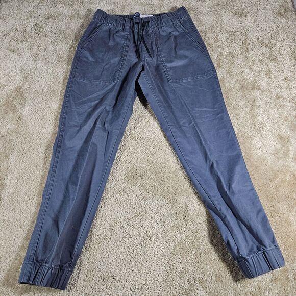 Old Navy Modern Jogger Pant Men Small Navy Slash Pocket Elastic Waist Drawstring - Picture 1 of 8